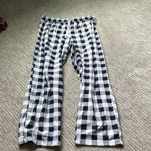 Plaid pajama pants